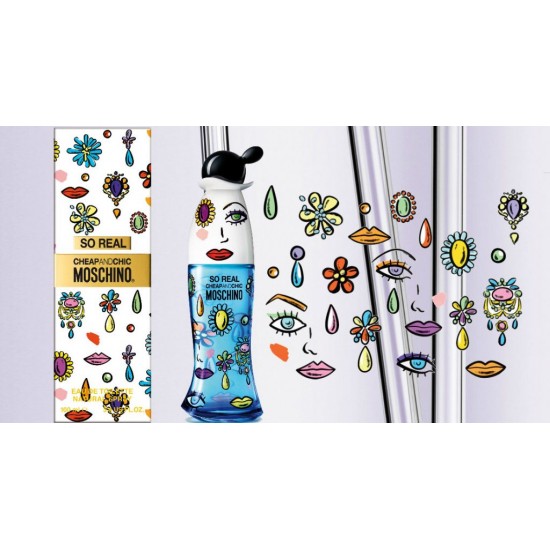 So Real Cheap & Chic Eau de Toilette Moschino 100ml So Real Cheap & Chic Eau de Toilette Moschino 100ml
