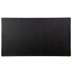 Mousepad gaming Flexi XXL, din piele, cu doua fete, pentru protectie birou, UNIKA, negru/gri Mousepad gaming Flexi XXL, din piele, cu doua fete, pentru protectie birou, UNIKA, negru/gri