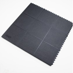 Covoraș de descărcare electrostatică Notrax Negru Cushion Ease Solid per m2