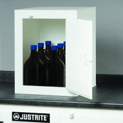 Dulap polietilenă solidă pentru acid, de blat, 24004-CT Justrite Dulap polietilenă solidă pentru acid, de blat, 24004-CT Justrite