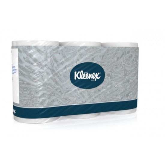 Hartie igienica Kleenex 2 str, 600 portii / rola, pret per rola