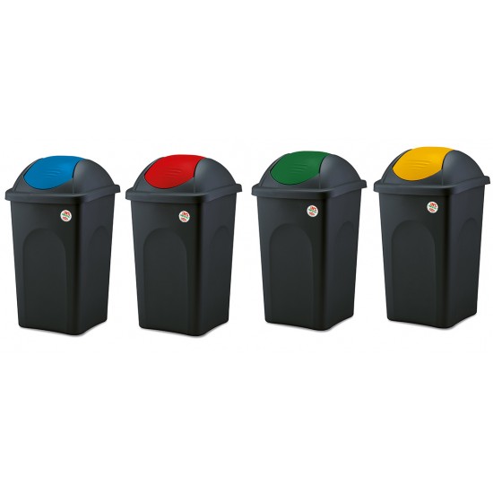 Cosuri de gunoi pentru colectare selectiva, Multipat, 30 litri Cosuri de gunoi pentru colectare selectiva, Multipat, 30 litri