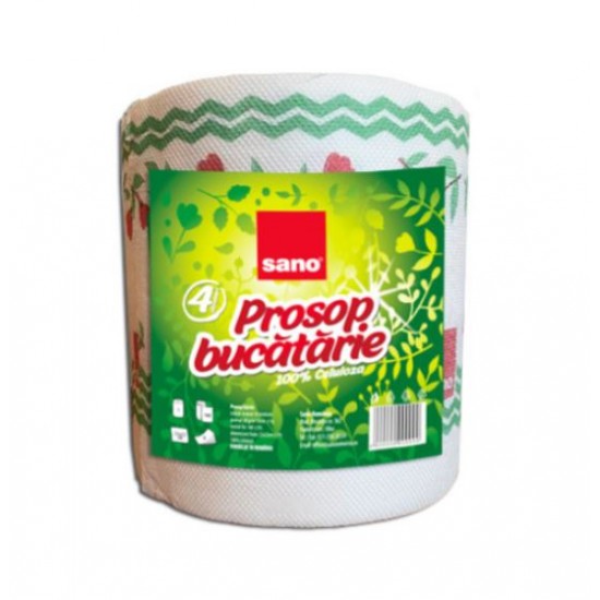 Prosop din hartie, in 4 straturi, Sano Professional , 160 foi