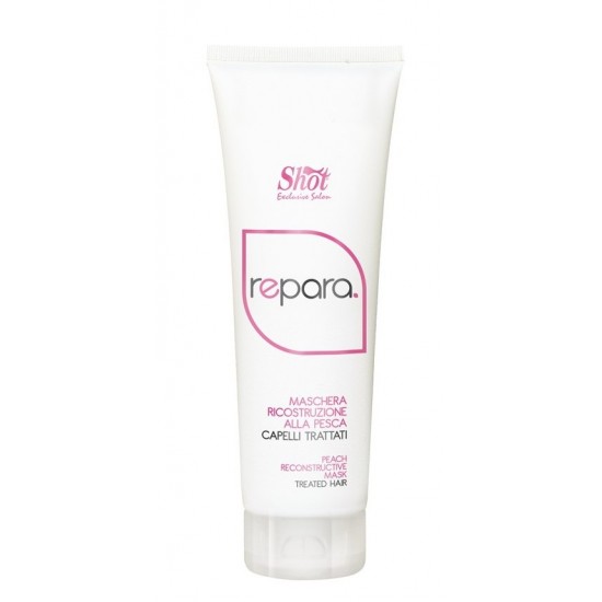 Masca cu piersica pentru reconstructie 250 ml Shot Masca cu piersica pentru reconstructie 250 ml Shot