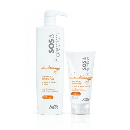 Sampon cu Argan SOS Protector Hydro Plus Shot Sampon cu Argan SOS Protector Hydro Plus Shot
