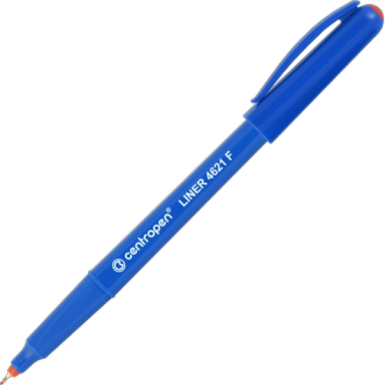 Liner 0.3 mm Centropen 4621 - corp albastru, scriere neagra Liner 0.3 mm Centropen 4621 - corp albastru, scriere neagra