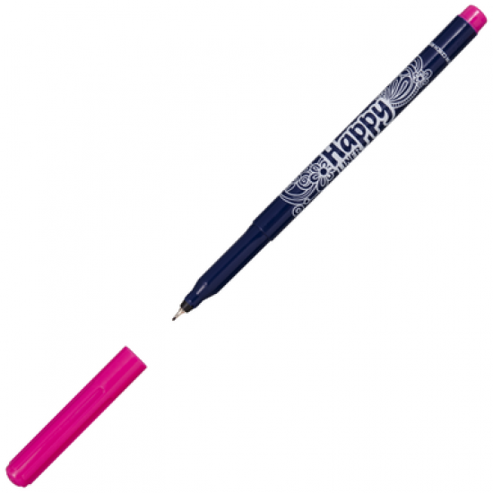 Liner 0.3 mm Centropen Happy 2521 - corp color, scriere color (12 buc/cut) Liner 0.3 mm Centropen Happy 2521 - corp color, scriere color (12 buc/cut)
