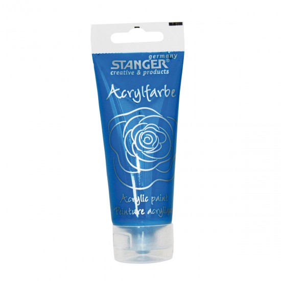 Vopsea acril Stanger - albastra, 75 ml Vopsea acril Stanger - albastra, 75 ml