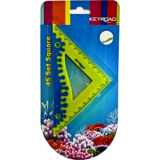 Echer 45 grade de 14 cm Echer 45 grade de 14 cm