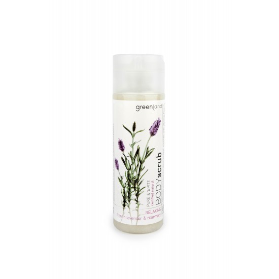 Exfoliant de corp cu levantica si rozmarin Greenland 200 ml Exfoliant de corp cu levantica si rozmarin Greenland 200 ml