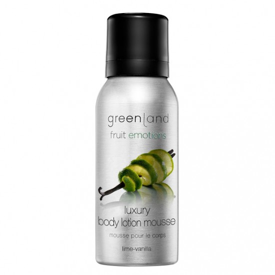 Lotiune corporala spumanta de lux cu lamaie verde si vanilie Fruit Emotions Greenland 50 ml Lotiune corporala spumanta de lux cu lamaie verde si vanilie Fruit Emotions Greenland 50 ml
