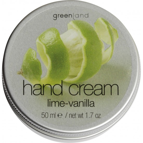 Crema de maini cu lamaie verde si vanilie Greenland 50 ml Crema de maini cu lamaie verde si vanilie Greenland 50 ml