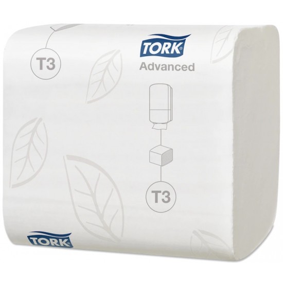 Hârtie igienică pliată, 2 straturi, Tork Advanced Hârtie igienică pliată, 2 straturi, Tork Advanced
