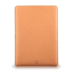 Husa laptop, MacBook 15 inch, UNIKA, piele PU cu lana din fibre naturale, bej Husa laptop, MacBook 15 inch, UNIKA, piele PU cu lana din fibre naturale, bej