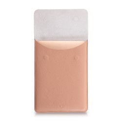 Husa laptop, MacBook 15 inch, piele naturala cu mouse pad, inchidere magnetica, margini vopsite manual, e-store, nude Husa laptop, MacBook 15 inch, piele naturala cu mouse pad, inchidere magnetica, margini vopsite manual, e-store, nude