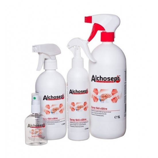 Dezinfectant Virucid spray pentru maini si tegumente 1000 ml Alchosept Avizat MS Dezinfectant Virucid spray pentru maini si tegumente 1000 ml Alchosept Avizat MS