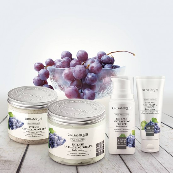 Exfoliant corporal cu struguri si unt de shea Organique 200 ml Exfoliant corporal cu struguri si unt de shea Organique 200 ml