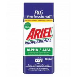 Detergent automat Ariel Profesional White Max Alfa, 13.5 kg