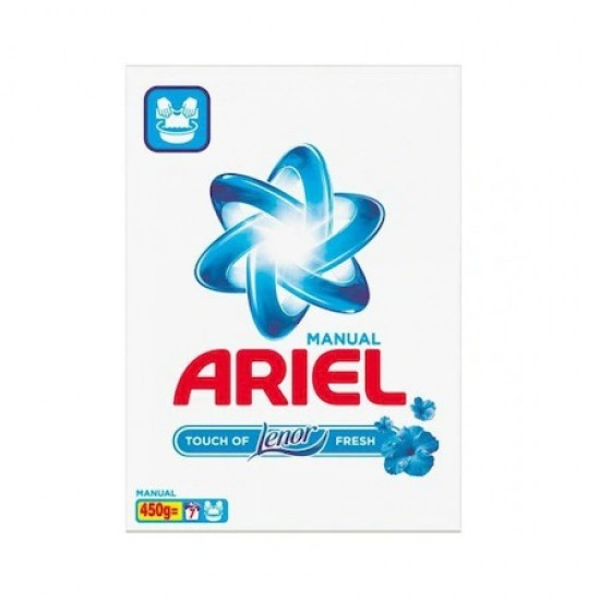 Ariel  detergent manual Lenor Touch 450g