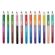 Carioci cu două capete, cu vârf conic, 24 culori, 12buc/set, ASTRA Carioci cu două capete, cu vârf conic, 24 culori, 12buc/set, ASTRA