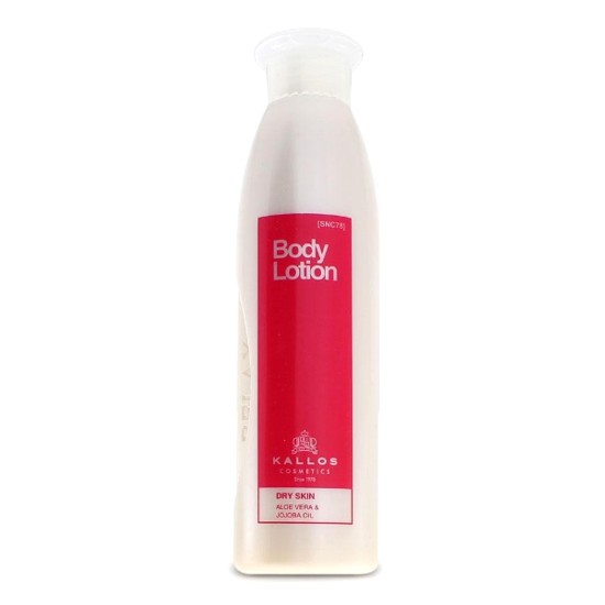 Lotiune de corp pentru piele uscata Kallos cu Aloe Vera si Ulei de Jojoba, 300 ml Lotiune de corp pentru piele uscata Kallos cu Aloe Vera si Ulei de Jojoba, 300 ml