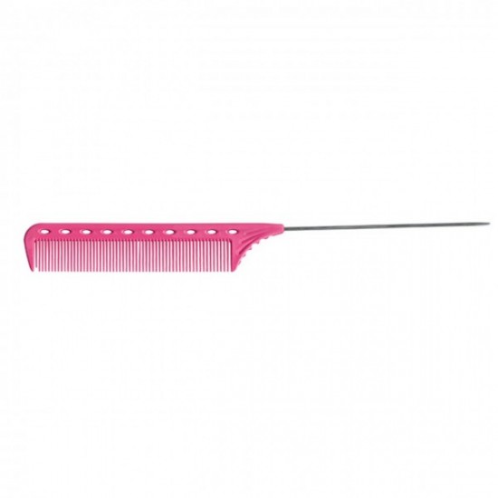Pieptan profesional pentru tapat roz YS Park 102 - 21.5 cm