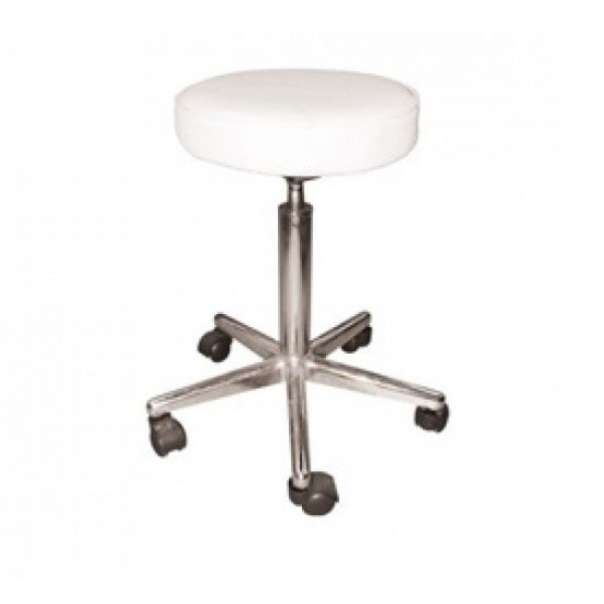 Taburet cosmetic rotativ cu roti Taburet cosmetic rotativ cu roti