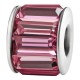 Talisman din argint si cristale Swarovski Almost Pink Selene 1cm x 1cm Talisman din argint si cristale Swarovski Almost Pink Selene 1cm x 1cm