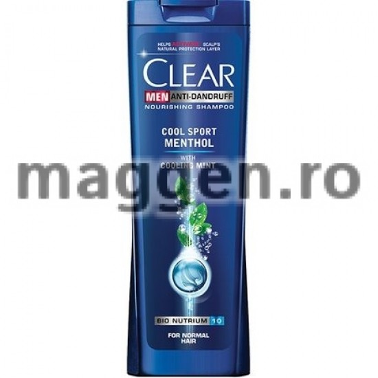 CLEAR Sampon Men Cool Sport Mentol 400 ml CLEAR Sampon Men Cool Sport Mentol 400 ml
