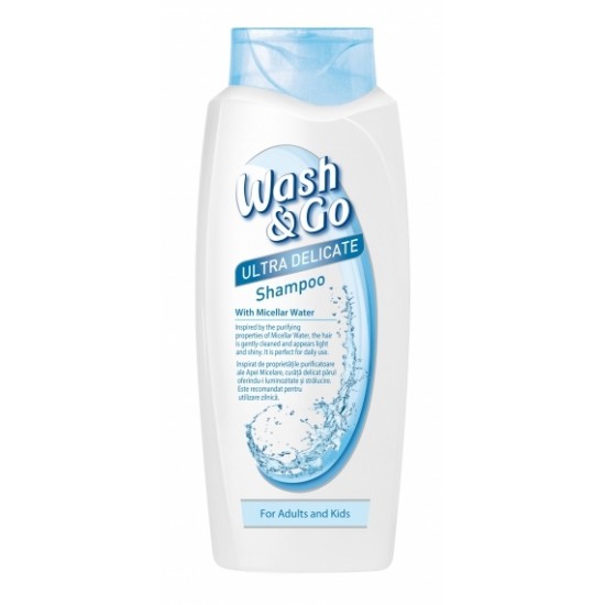 WASH&GO Sampon Apa Micelara 750 ml WASH&GO Sampon Apa Micelara 750 ml