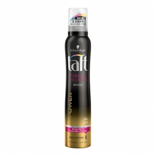 TAFT Spuma Par Power Keratin 200 ml TAFT Spuma Par Power Keratin 200 ml