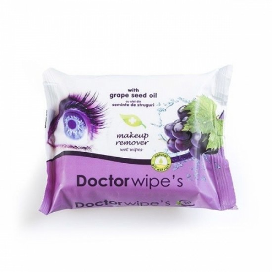 Doctor Wipes Servetele Demachiante 20 buc Doctor Wipes Servetele Demachiante 20 buc