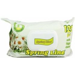 SPRING LINE Servetele Umede 120 buc SPRING LINE Servetele Umede 120 buc