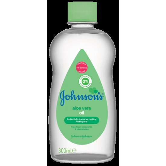 Johnson's Baby Ulei Corp Aloe Vera 300 ml Johnson's Baby Ulei Corp Aloe Vera 300 ml