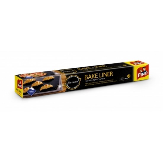 Fino Foaie Teflon Pentru Copt Neagra 1 Buc Fino Foaie Teflon Pentru Copt Neagra 1 Buc