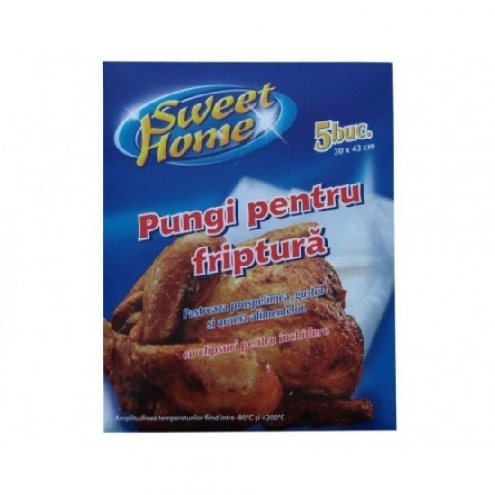 SWEET Pungi Pentru Friptura 5 buc SWEET Pungi Pentru Friptura 5 buc