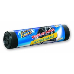 SWEET Saci menaj HDPE 60 l, 15 microni, 20/set Negru SWEET Saci menaj HDPE 60 l, 15 microni, 20/set Negru