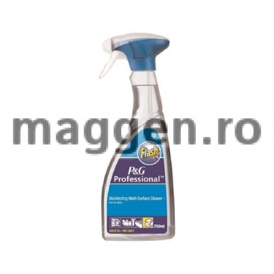 FLASH Professional Desinfectant Multi Suprafete 750 ml FLASH Professional Desinfectant Multi Suprafete 750 ml
