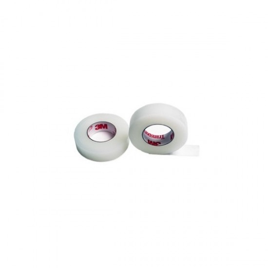 Banda adeziva din plastic Transpore 3M 1.25 cm x 5 cm Banda adeziva din plastic Transpore 3M 1.25 cm x 5 cm
