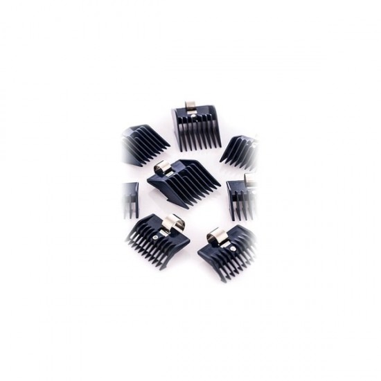 Set 8 piepteni pentru masini de tuns Quick Clip Labor Pro Set 8 piepteni pentru masini de tuns Quick Clip Labor Pro