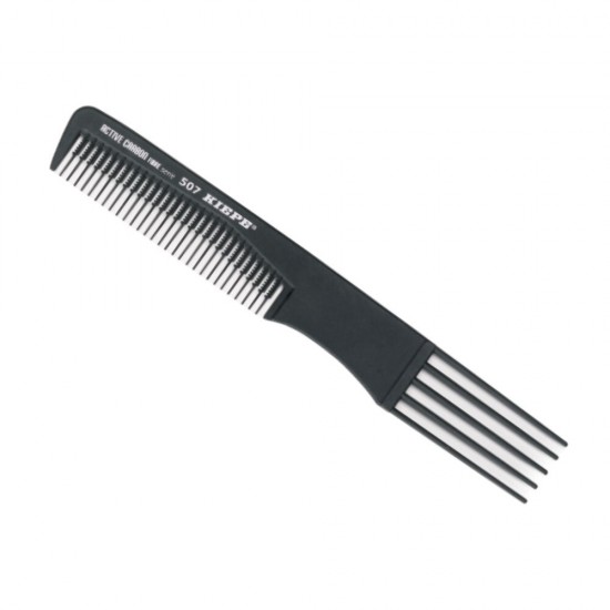 Pieptan profesional pentru tapat 507 Kiepe Active Carbon 19.5 x 2.7 cm Pieptan profesional pentru tapat 507 Kiepe Active Carbon 19.5 x 2.7 cm