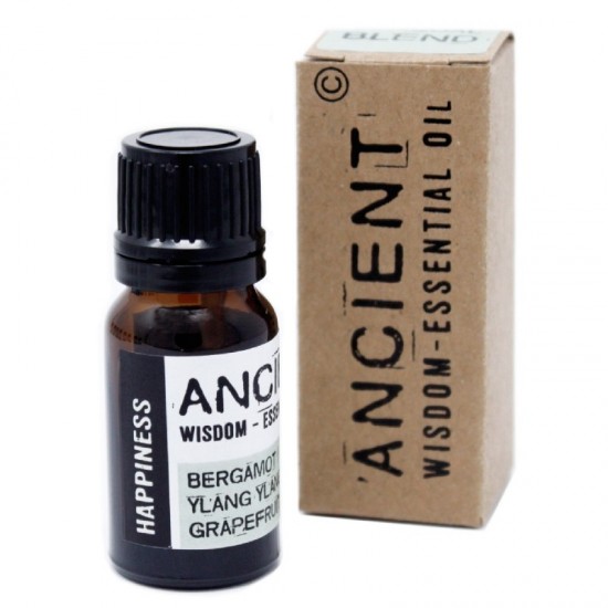 Amestec de uleiuri esentiale Happiness (bergamot, ylang ylang, grapefruit) 10ml - Ancient Wisdom Premium Amestec de uleiuri esentiale Happiness (bergamot, ylang ylang, grapefruit) 10ml - Ancient Wisdom Premium