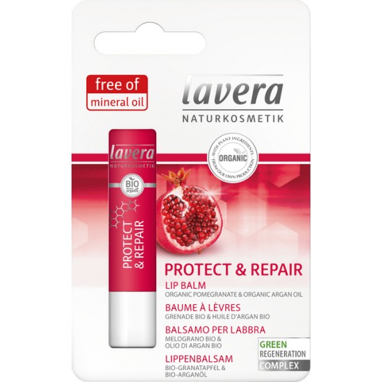 Balsam de buze PROTECT & REPAIR, cu rodie si argan - LAVERA Balsam de buze PROTECT & REPAIR, cu rodie si argan - LAVERA