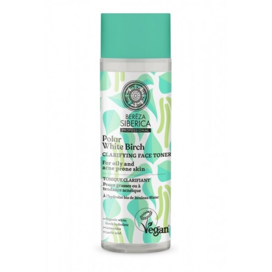 Toner purifiant pentru ten acneic cu ceramide si acid lactic, 200ml - Polar White Birch Toner purifiant pentru ten acneic cu ceramide si acid lactic, 200ml - Polar White Birch
