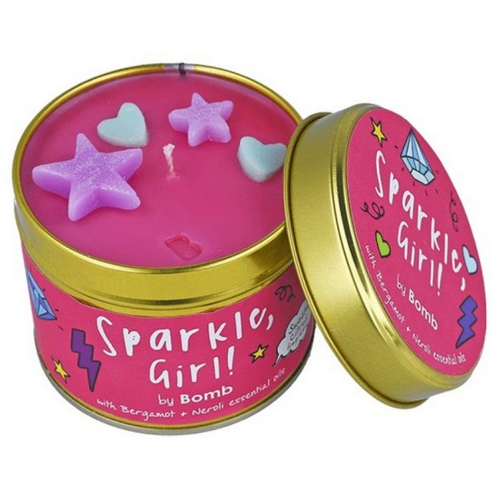 Lumanare parfumata Sparkle Girl!, Bomb Cosmetics Lumanare parfumata Sparkle Girl!, Bomb Cosmetics