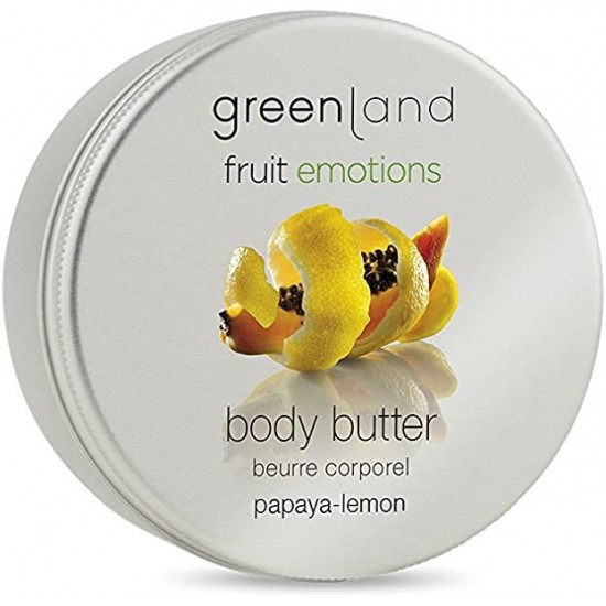 Unt corp, cu papaya si lamaie, Greenland, 120 ml Unt corp, cu papaya si lamaie, Greenland, 120 ml