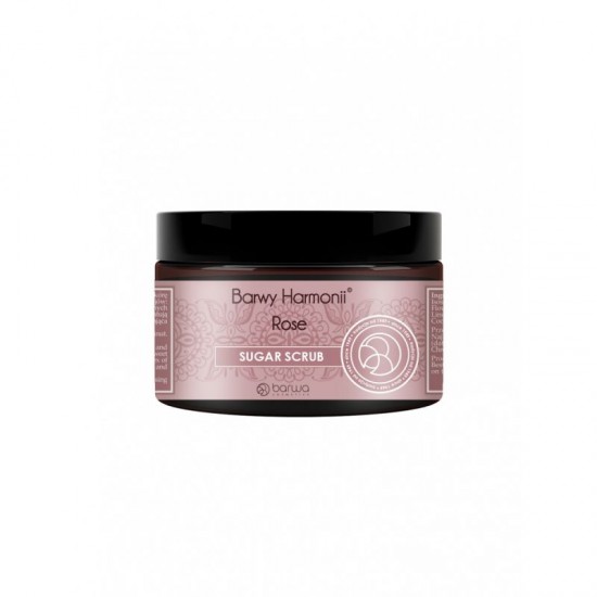 Exfoliant cu zahar si ulei de trandafiri, Barwa Cosmetics, 250 ml Exfoliant cu zahar si ulei de trandafiri, Barwa Cosmetics, 250 ml
