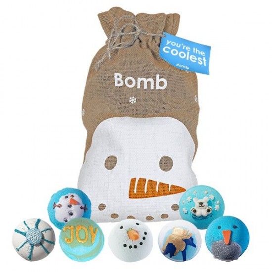 Set cadou You're The Coolest Hessian Sack, 7 produse, Bomb Cosmetics Set cadou You're The Coolest Hessian Sack, 7 produse, Bomb Cosmetics