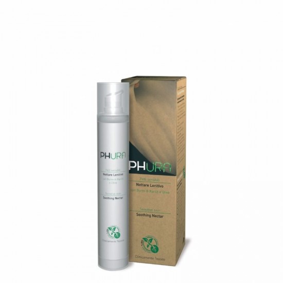 Nectar calmant, ten sensibil cu unt de shea si masline, Phura, 50 ml Nectar calmant, ten sensibil cu unt de shea si masline, Phura, 50 ml