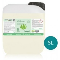 Detergent ecologic pentru spalat vase cu aloe vera, 5L - Biolu                                       Detergent ecologic pentru spalat vase cu aloe vera, 5L - Biolu